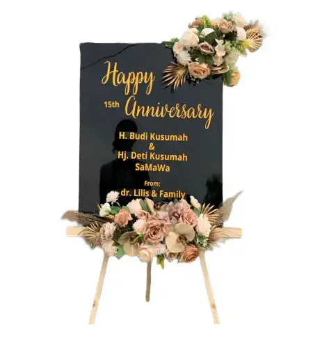 Papan Bunga Akrilik Gunungsitoli