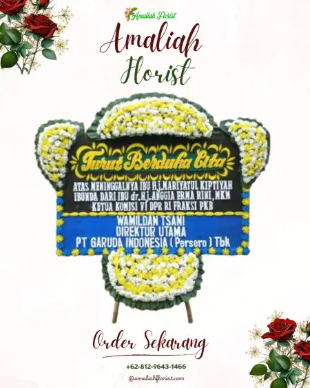 Papan Bunga Duka Gunungsitoli